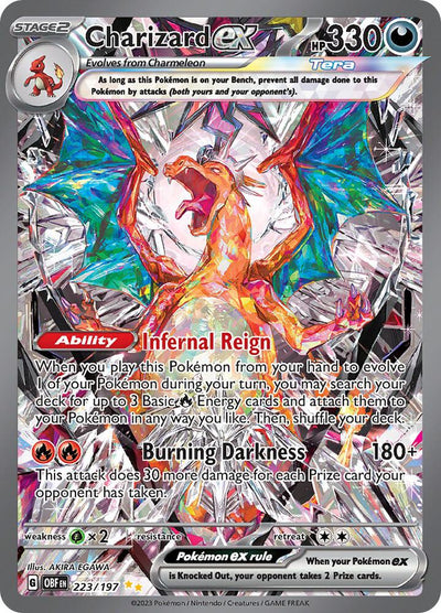 Charizard ex : 223/197