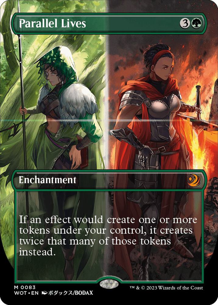 Magic Parallel Lives #83 Wilds of Eldraine: Enchanting Tales Anime Borderless Non-Foil Near Mint Trading Card