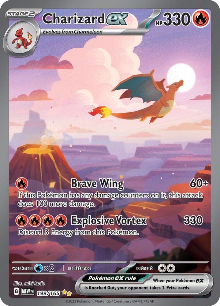 Charizard ex : 199/165