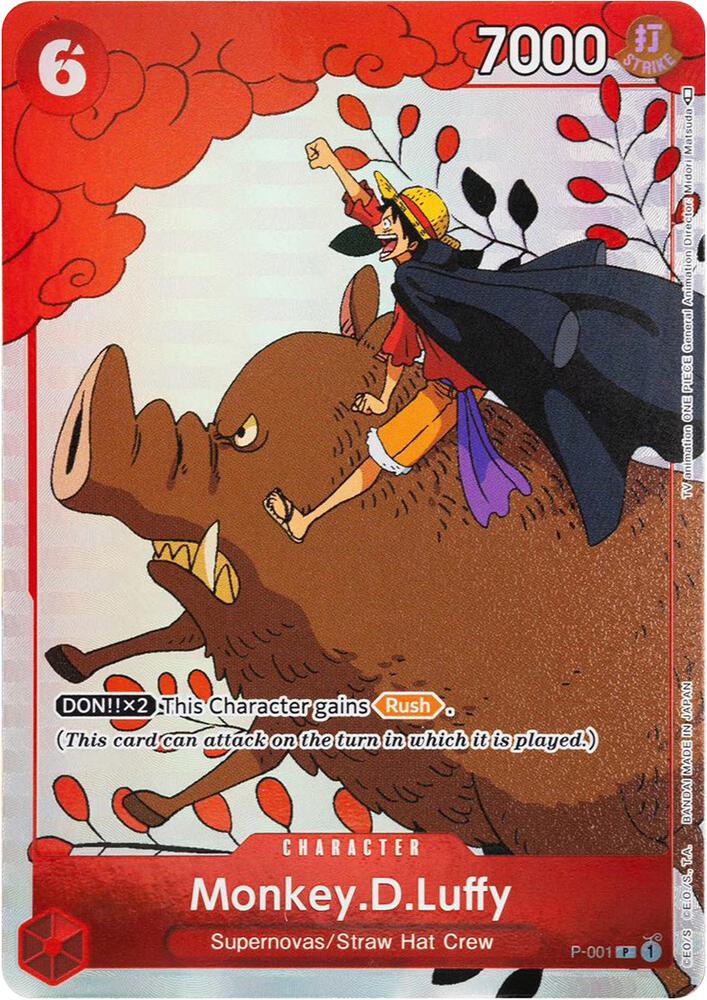 Monkey.D.Luffy : P-001