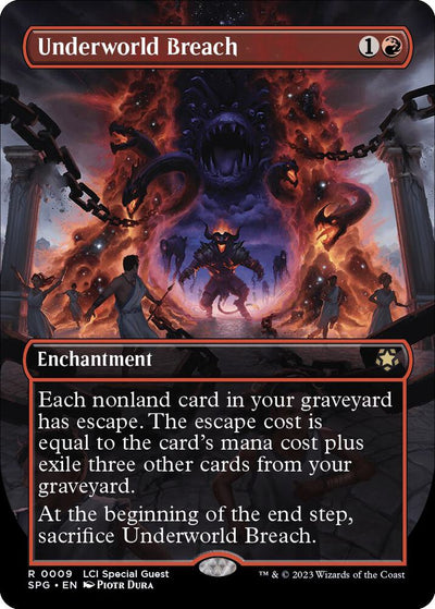 Magic Underworld Breach #9 Special Guests Borderless Foil Near Mint Trading Card