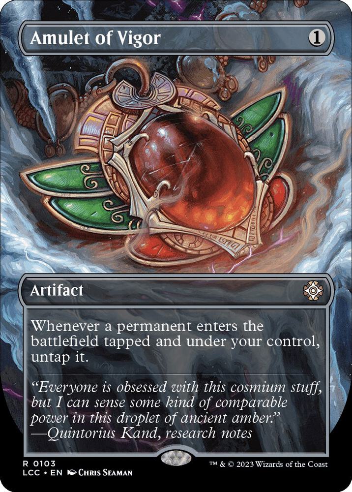Amulet of Vigor : 103
