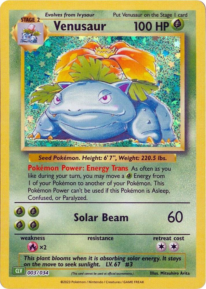 Venusaur : 003/034
