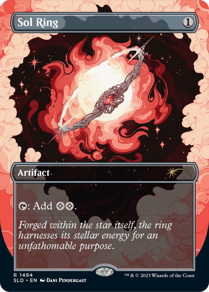 Magic Sol Ring #1494 Secret Lair Drop Series Rare Non-Foil Near Mint Trading Card