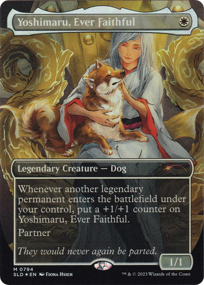 Magic Yoshimaru, Ever Faithful #794 Secret Lair Drop Series Mythic Rare Foil Near Mint Trading Card