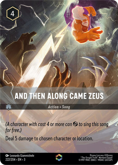 And Then Along Came Zeus : 222/204