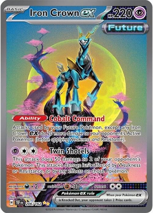 Iron Crown ex : 206/162
