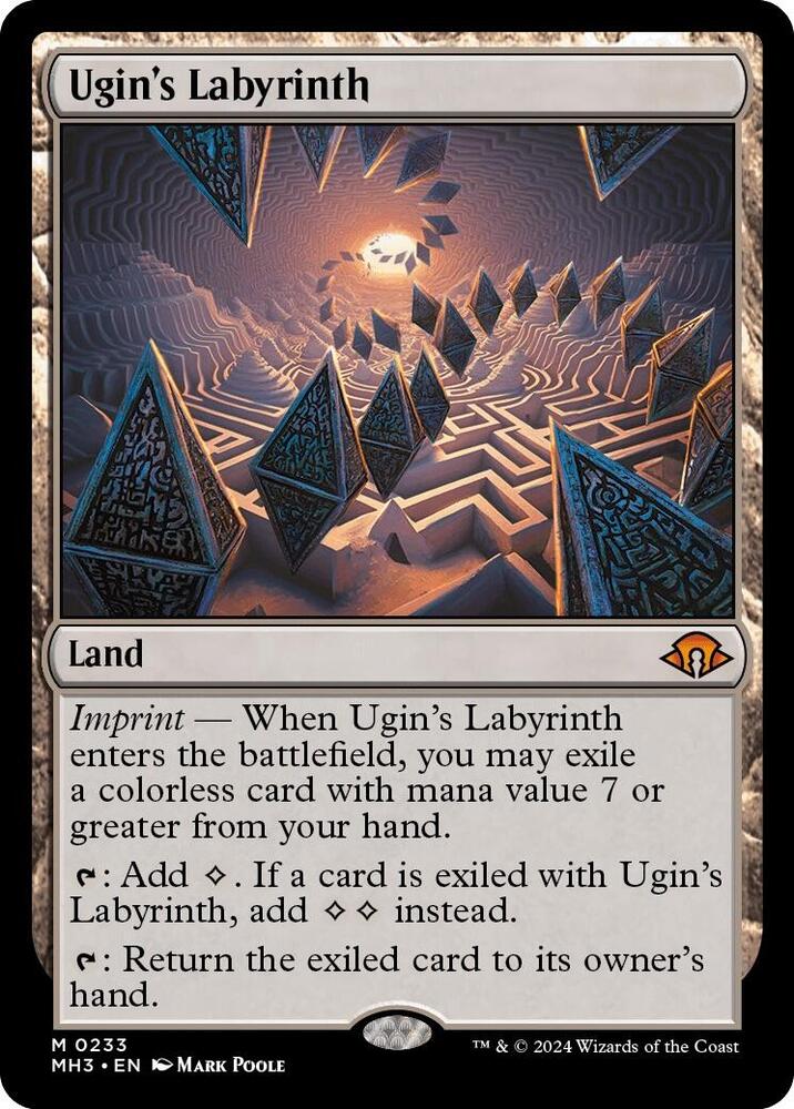 Magic Ugin's Labyrinth #233 Modern Horizons 3 Mythic Rare Non-Foil Near Mint English Trading Card — catalog front, TCGplayer SKU 7900707