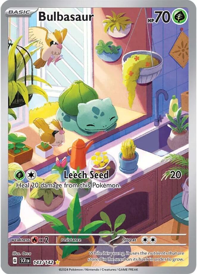 Bulbasaur : 143/142