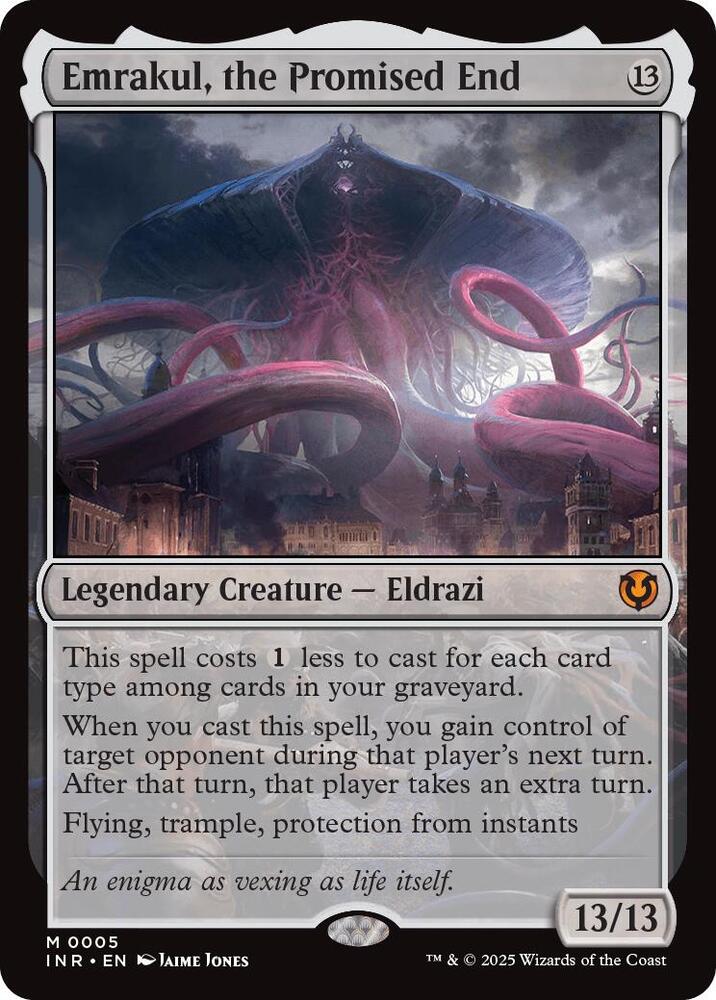 Magic Emrakul, the Promised End #5 Innistrad Remastered Mythic Rare Non-Foil Near Mint English Trading Card — catalog front, TCGplayer SKU 8395466