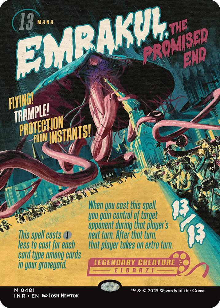 Magic Emrakul, the Promised End #481 Innistrad Remastered Showcase Non-Foil Near Mint English Trading Card — catalog front, TCGplayer SKU 8395586