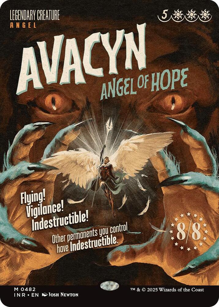 Magic Avacyn, Angel of Hope #482 Innistrad Remastered Showcase Non-Foil Near Mint English Trading Card — catalog front, TCGplayer SKU 8464466