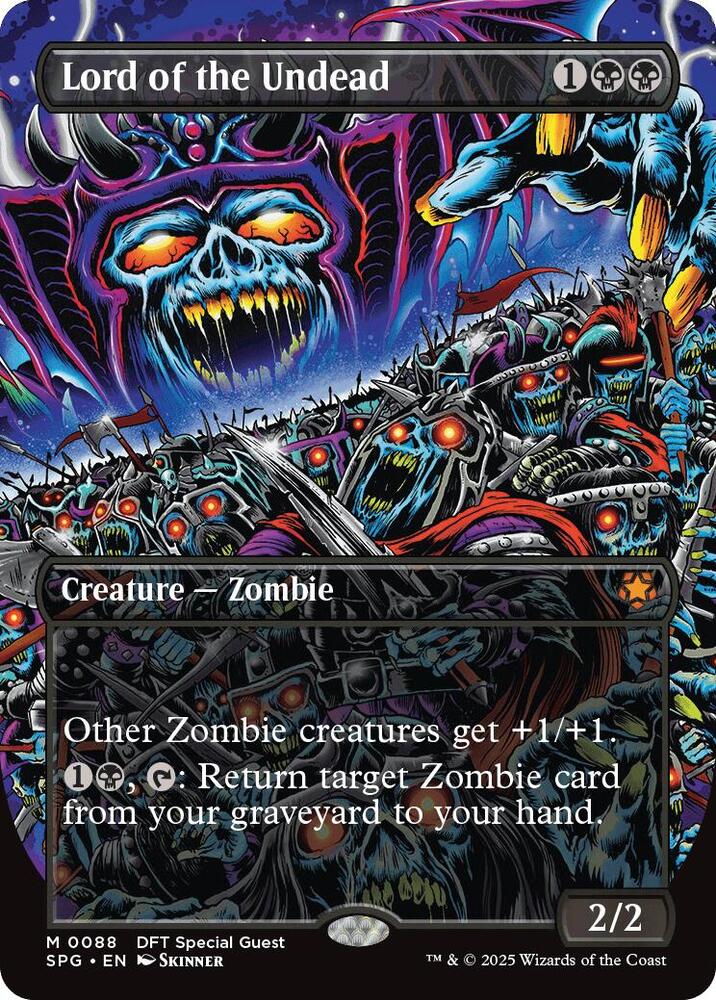 Magic Lord of the Undead #88 Special Guests Borderless Foil Near Mint English Trading Card — catalog front, TCGplayer SKU 8523494