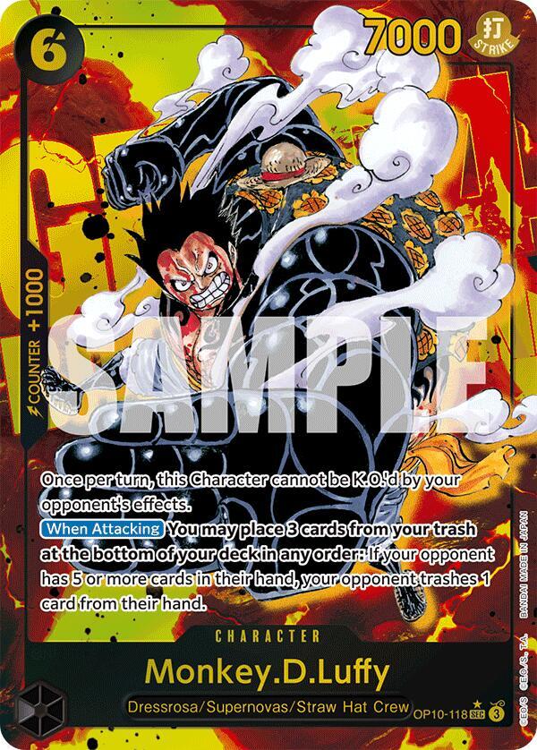Monkey.D.Luffy (118) : OP10-118