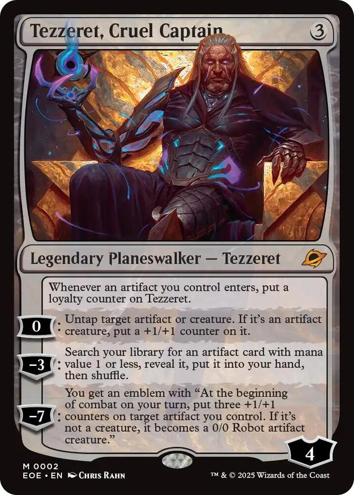 Tezzeret, Cruel Captain : 2