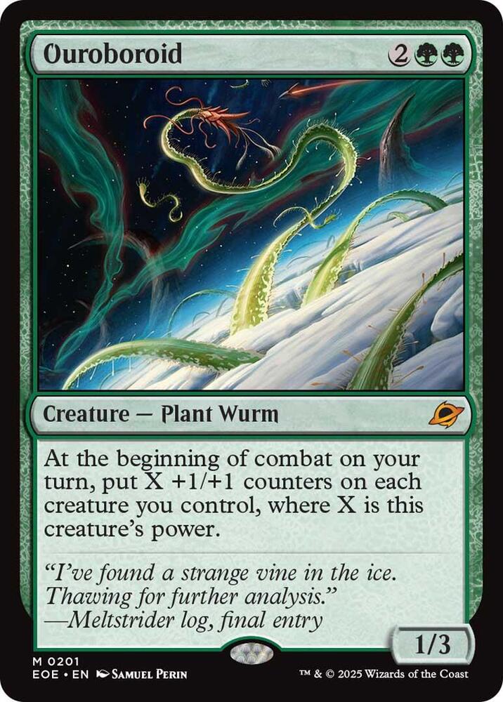 Magic Ouroboroid #201 Edge of Eternities Mythic Rare Non-Foil Near Mint Trading Card