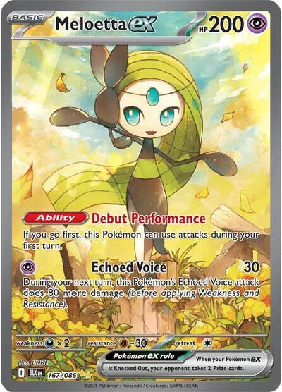 Meloetta ex : 167/086