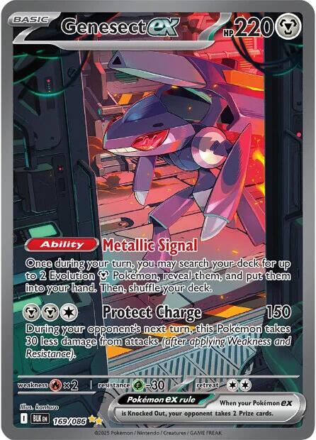 Genesect ex : 169/086