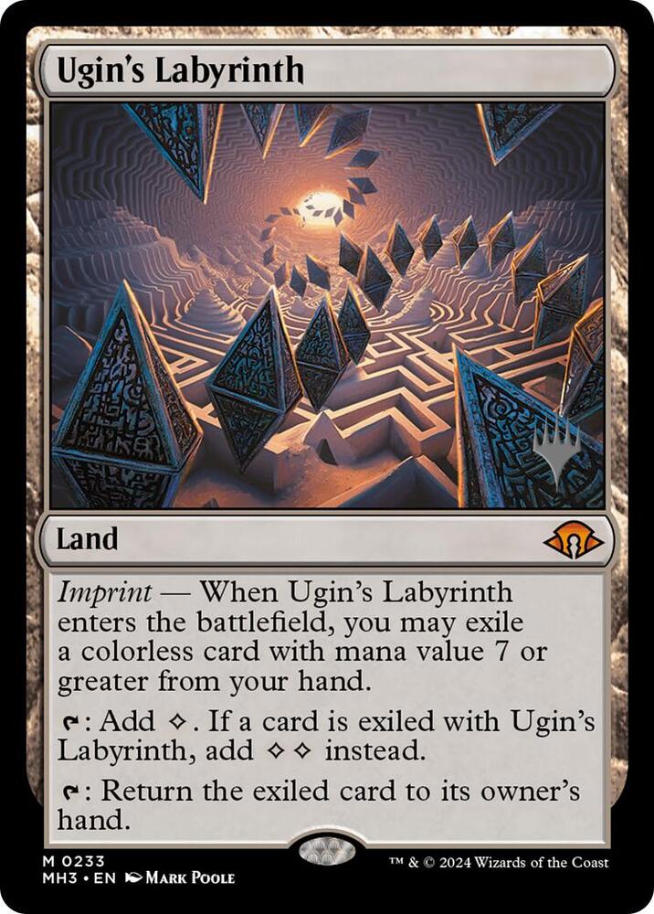 Magic Ugin's Labyrinth #233 Promo Pack: Edge of Eternities Mythic Rare Foil Near Mint English Trading Card — catalog front, TCGplayer SKU 8879548