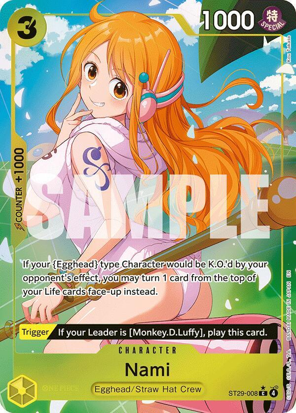 Nami (Full Art) — Near Mint Foil · Foil