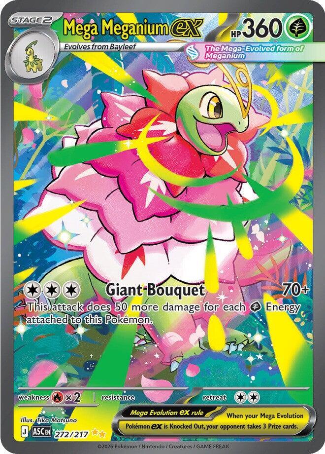 Mega Meganium ex : 272/217