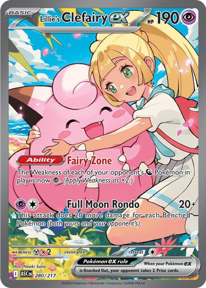 Lillie's Clefairy ex : 280/217