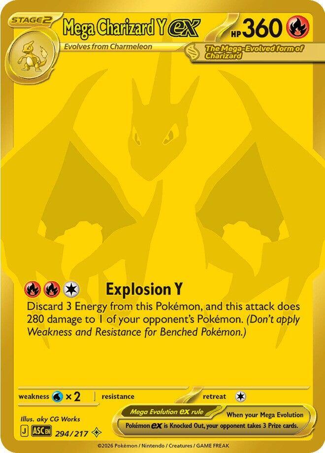 Mega Charizard Y ex : 294/217
