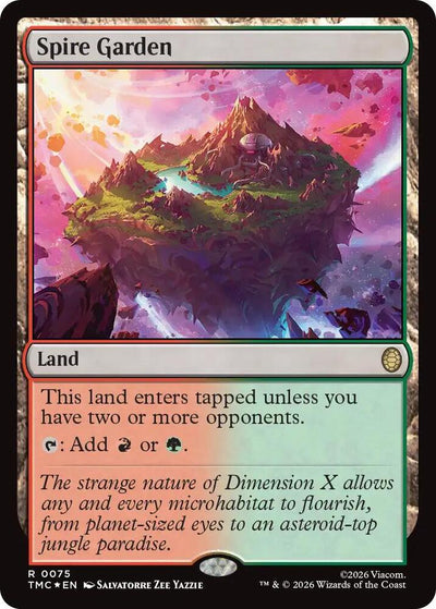 Magic Spire Garden #75 Commander: Teenage Mutant Ninja Turtles Surge Foil Foil Near Mint English Trading Card — catalog front, TCGplayer SKU 9171610