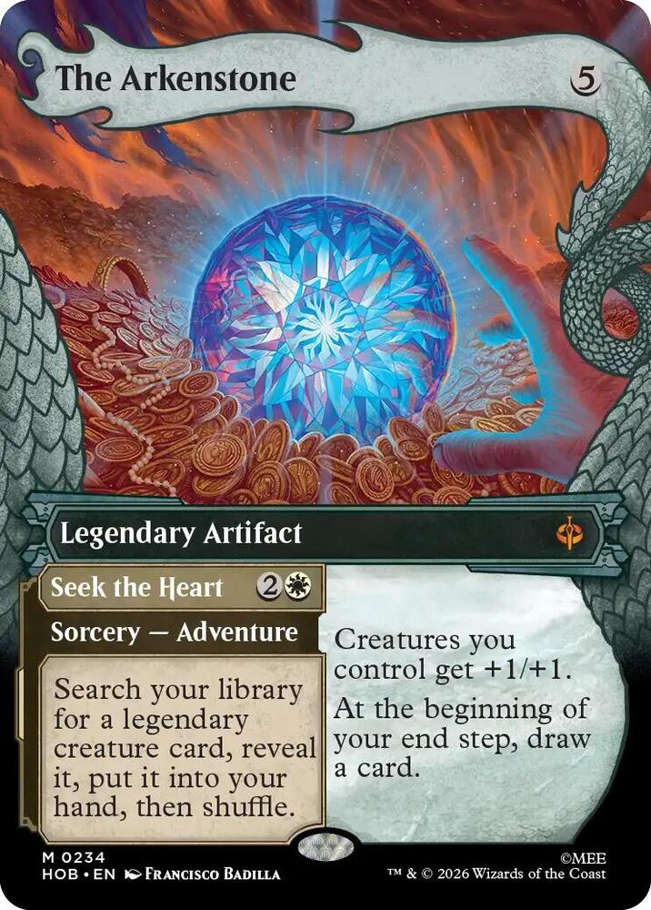 Magic The Arkenstone #234 The Hobbit Showcase Non-Foil Near Mint Trading Card