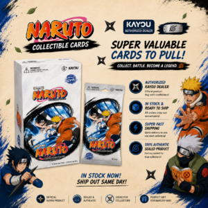 Kayou Naruto Heaven Scroll Series 1 Sealed English Booster Box Trading Cards