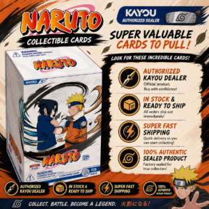 KAYOU NARUTO Smriti Collectible Card - Chapter Jin 3 Series Box with Promo Card