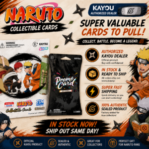 KAYOU NARUTO Smriti Collectible Card - Chapter Jin English Series 2 Box with Promo Card