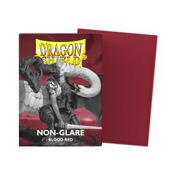 Blood Red - Non-Glare - Matte Sleeves