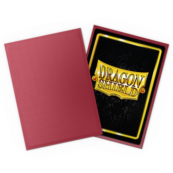 Blood Red - Non-Glare - Matte Sleeves