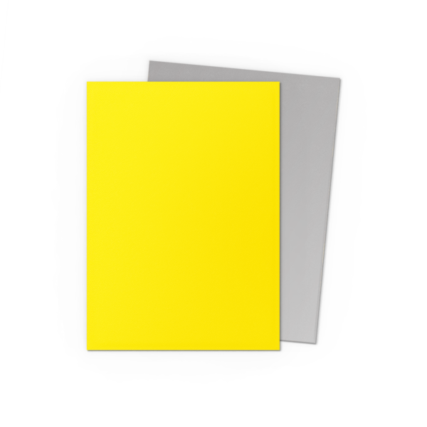 Yellow & Silver - Matte Dual Sleeves
