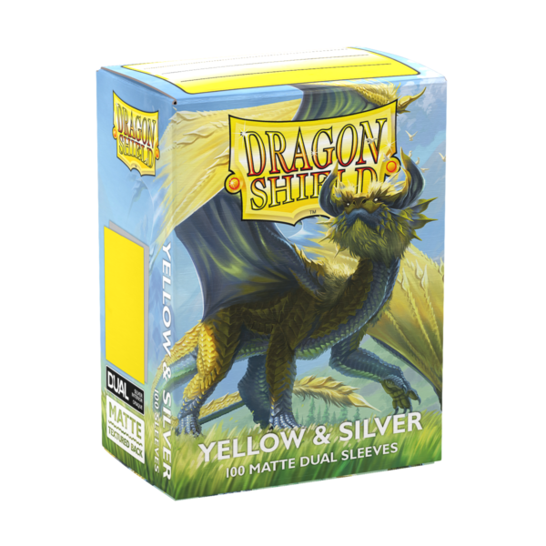 Yellow & Silver - Matte Dual Sleeves