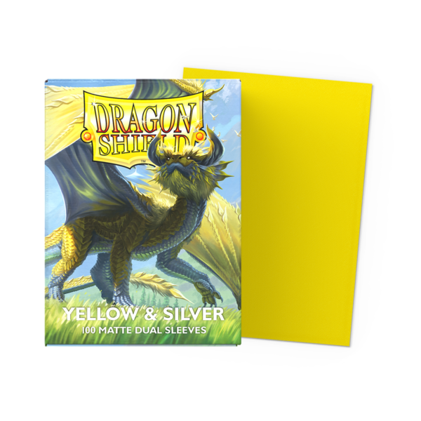 Yellow & Silver - Matte Dual Sleeves