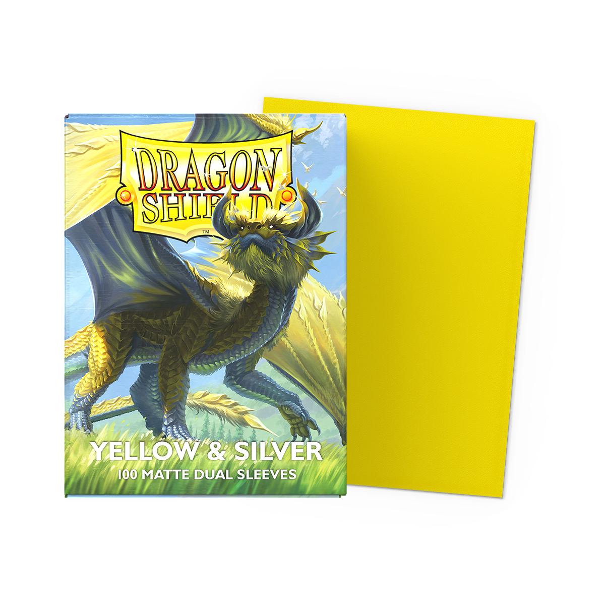 Yellow & Silver - Matte Dual Sleeves - Image 1