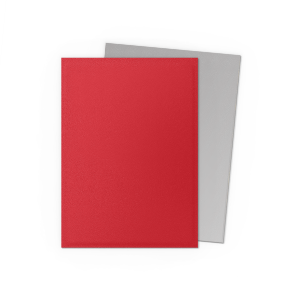 Crimson & Silver - Matte Dual Sleeves