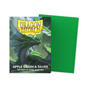 Apple Green & Silver - Matte Dual Sleeves - Image 1