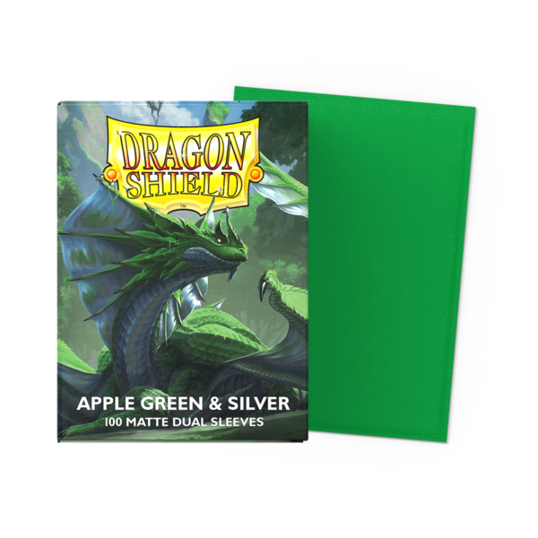 Apple Green & Silver - Matte Dual Sleeves