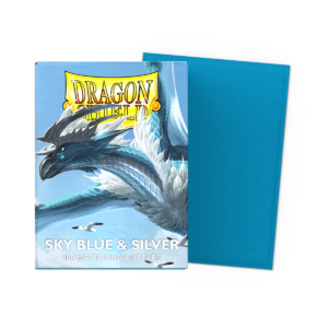 Sky Blue & Silver - Matte Dual Sleeves - Image 1