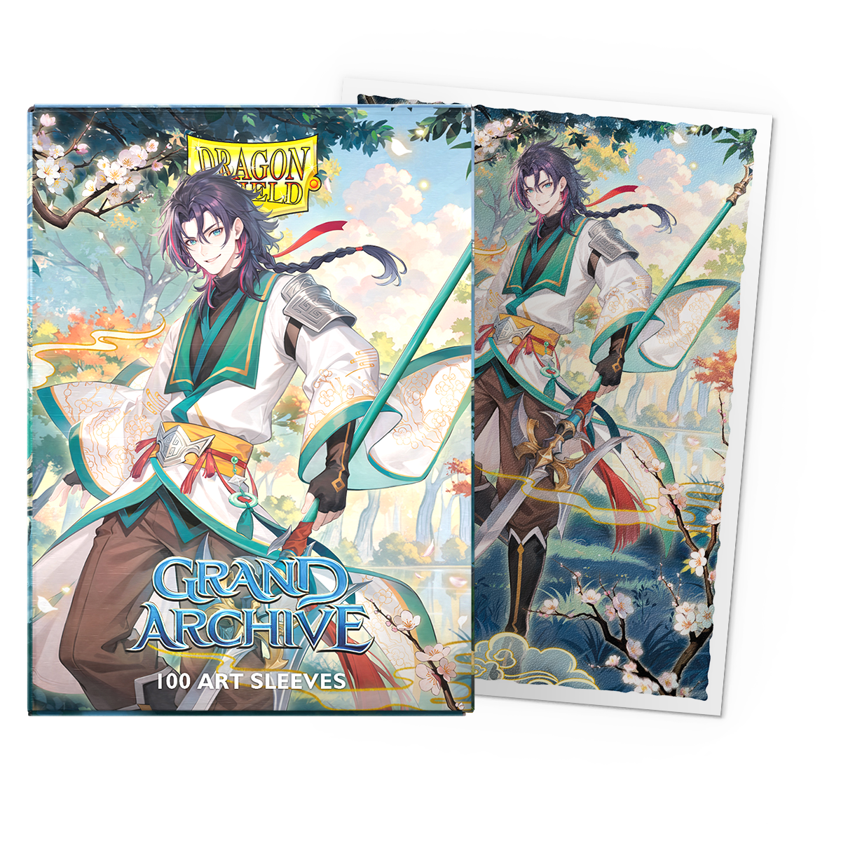 Grand Archive - Jin: Fate Defiant - Matte Art Sleeves - Image 1