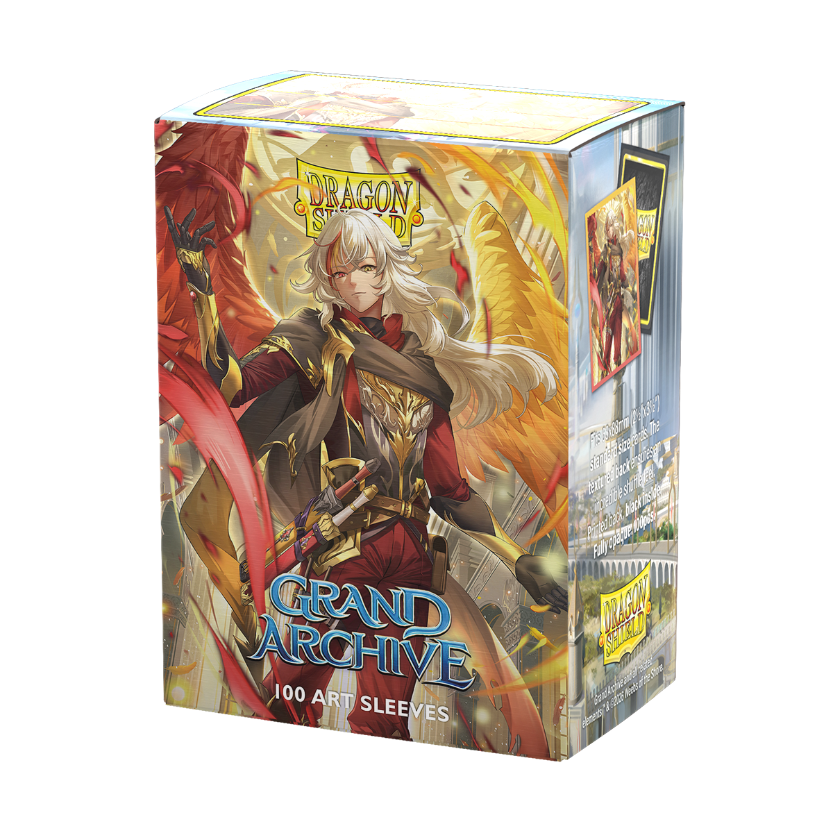 Grand Archive - Azrael, Archangel of Materia - Matte Dual Art Sleeves - Image 4
