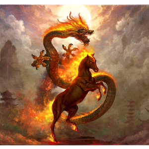 Fire Horse 2026 - TCG Playmat - Image 1