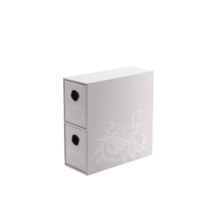 Fortress - 2-Card Drawers Vertical - White - Image 1
