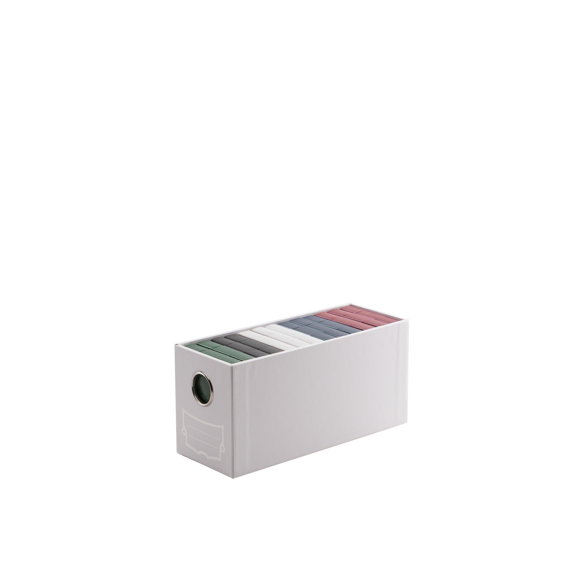 Fortress - 2-Card Drawers Vertical - White - Image 4