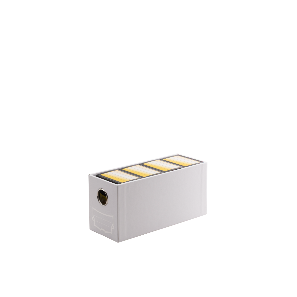 Fortress - 2-Card Drawers Vertical - White - Image 5