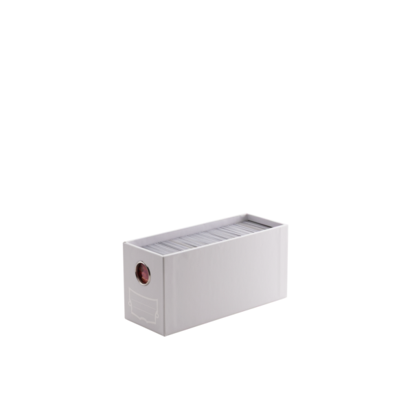 Fortress - 2-Card Drawers Vertical - White