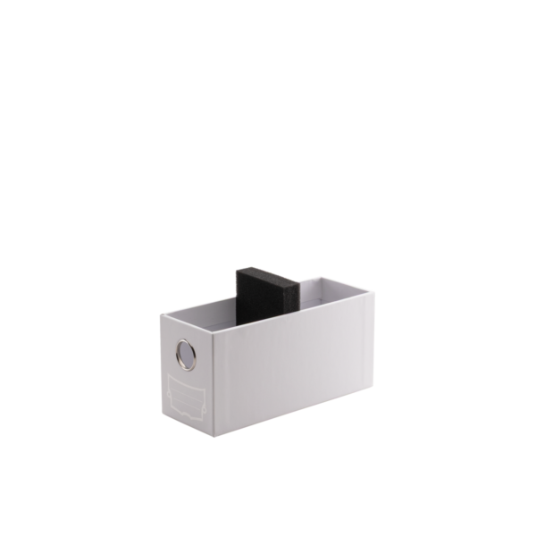 Fortress - 2-Card Drawers Vertical - White